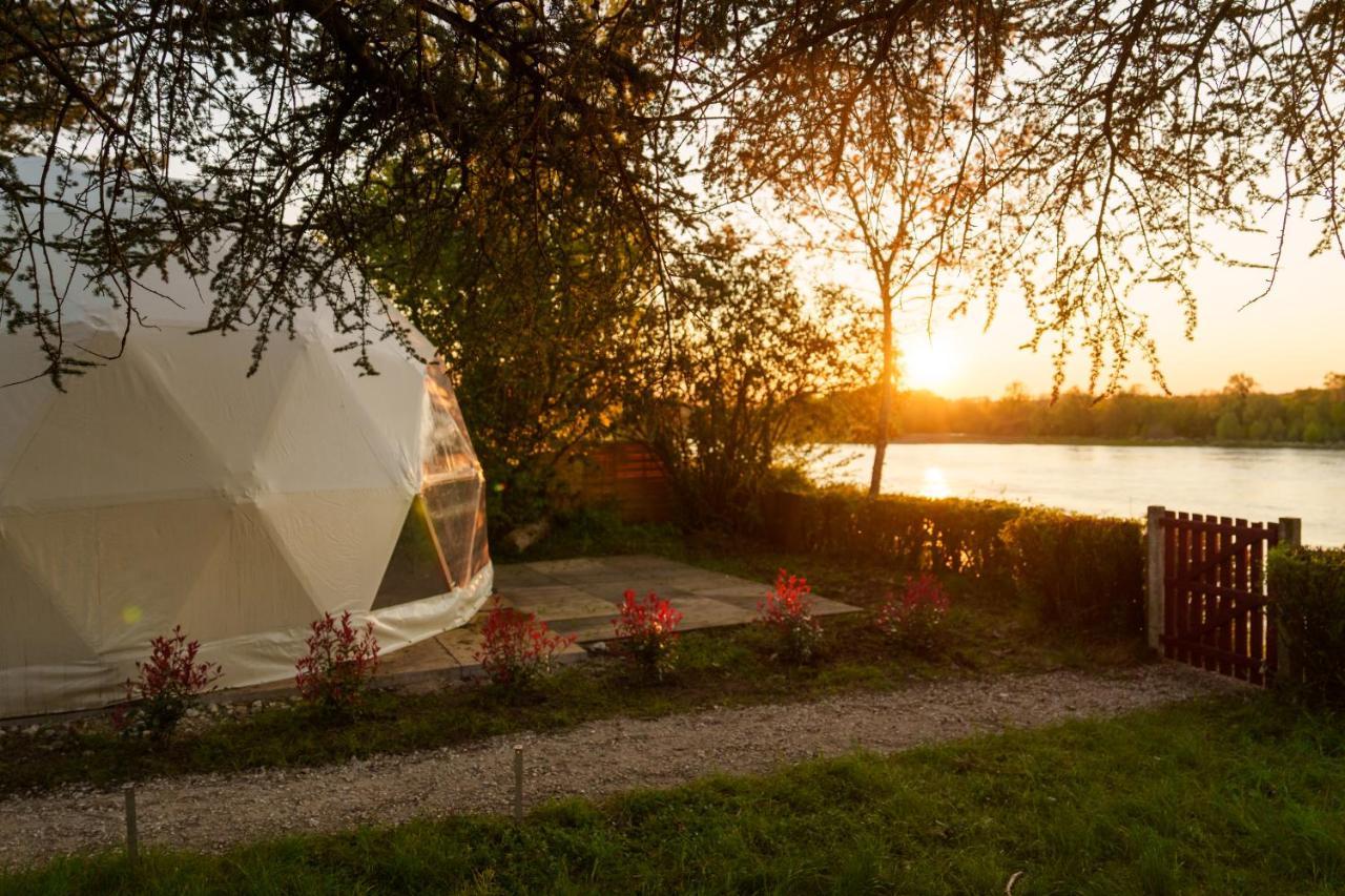 Dome Avec Vue Sur Loire Proche De Chambord Saint-Dyé-sur-Loire Exterior foto